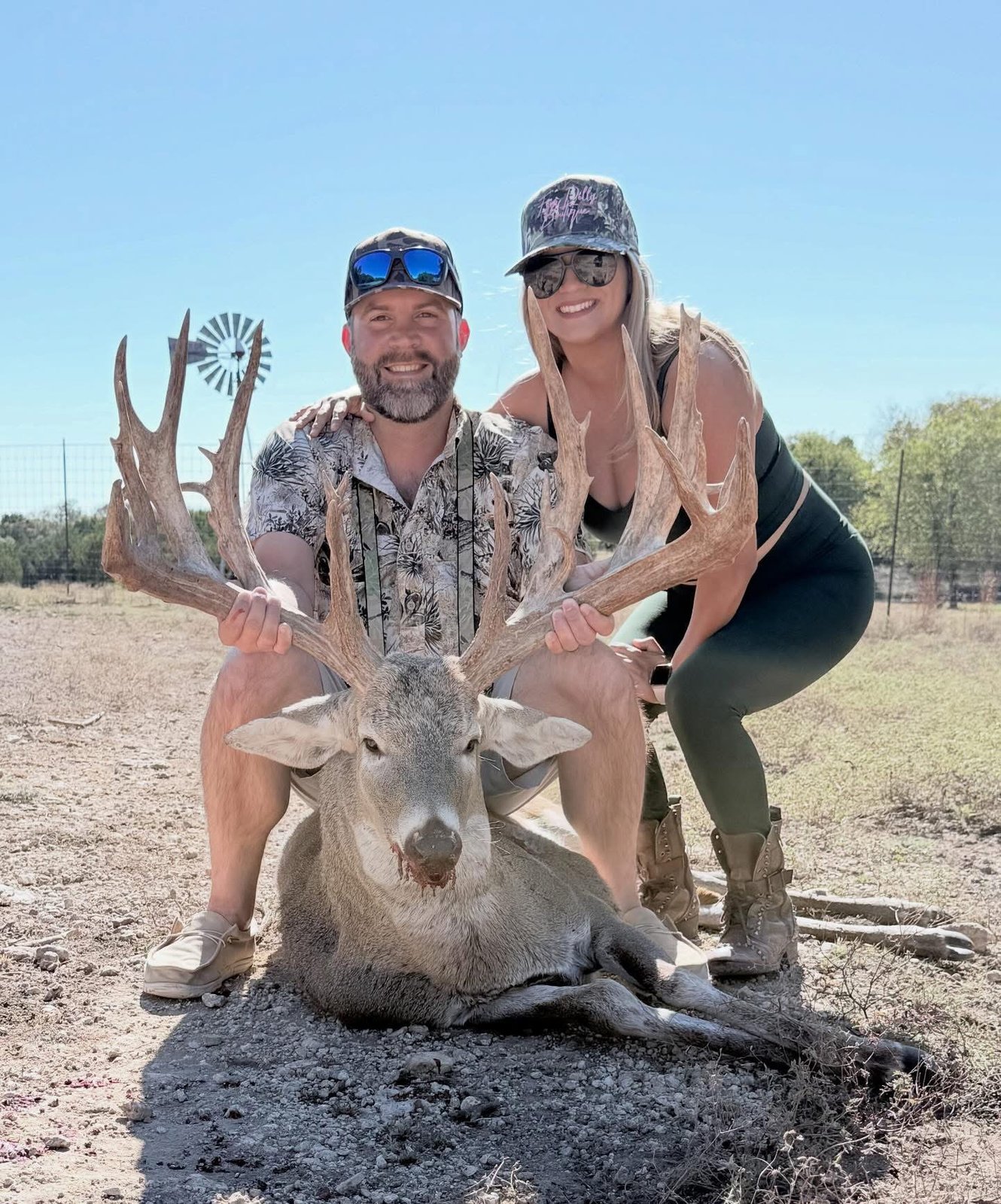 Trophy whitetail harvest