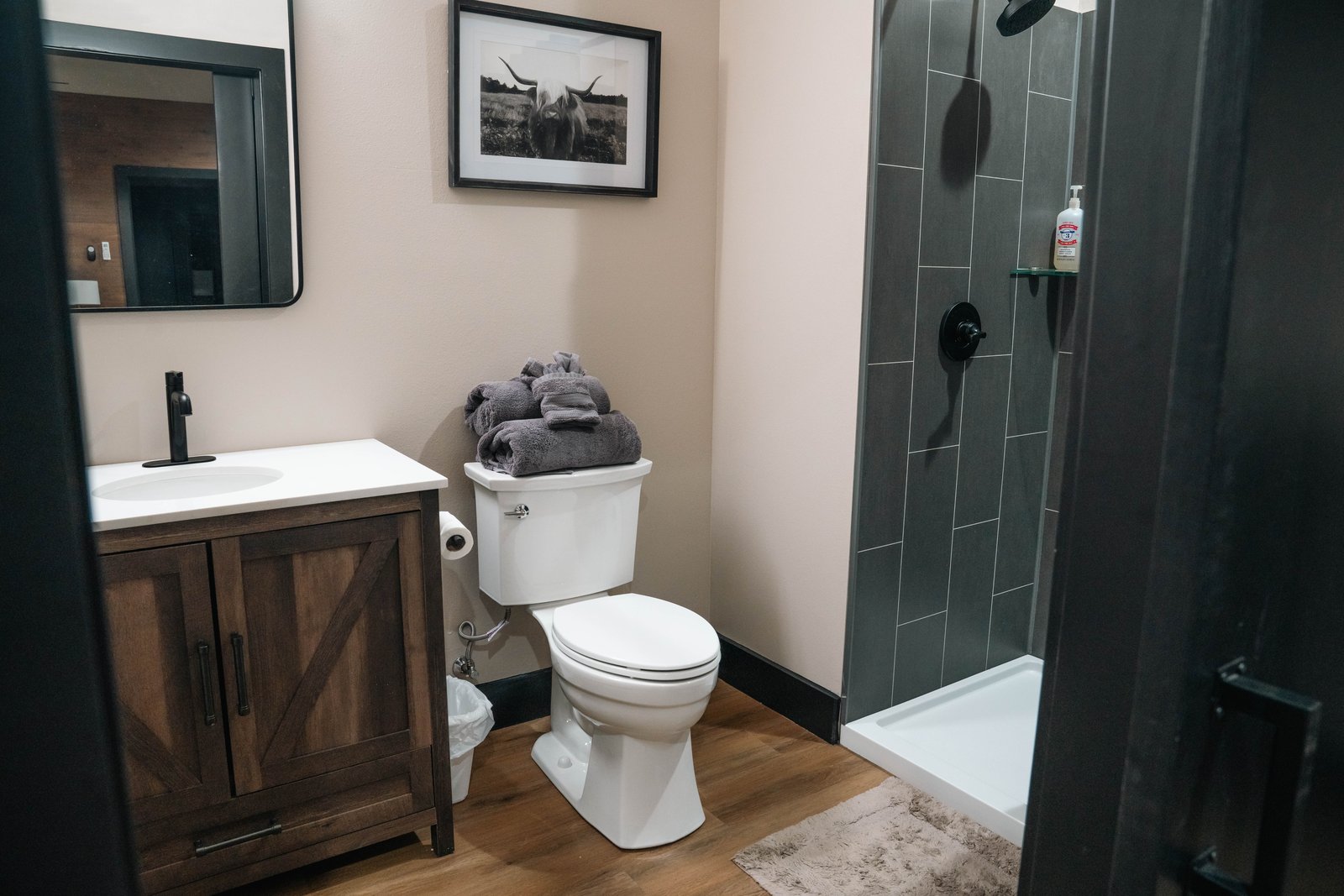 Private suite bathroom